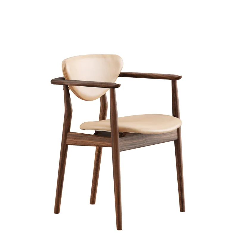 House of Finn Juhl 109 Armchair, valnød af Finn Juhl> Spisebordsstole