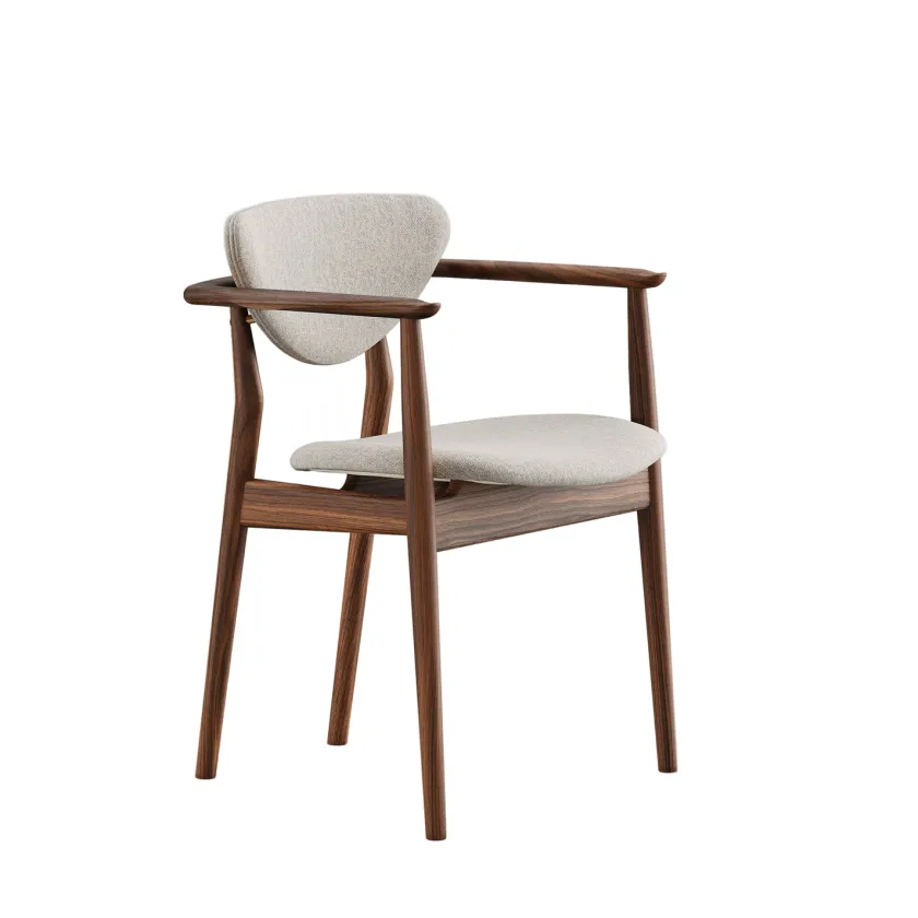 House of Finn Juhl 109 Armchair, valnød af Finn Juhl> Spisebordsstole