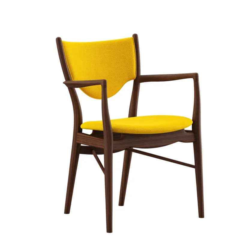 House of Finn Juhl 46 Armchair, valnød af Finn Juhl> Spisebordsstole