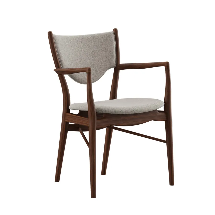 House of Finn Juhl 46 Armchair, valnød af Finn Juhl> Spisebordsstole