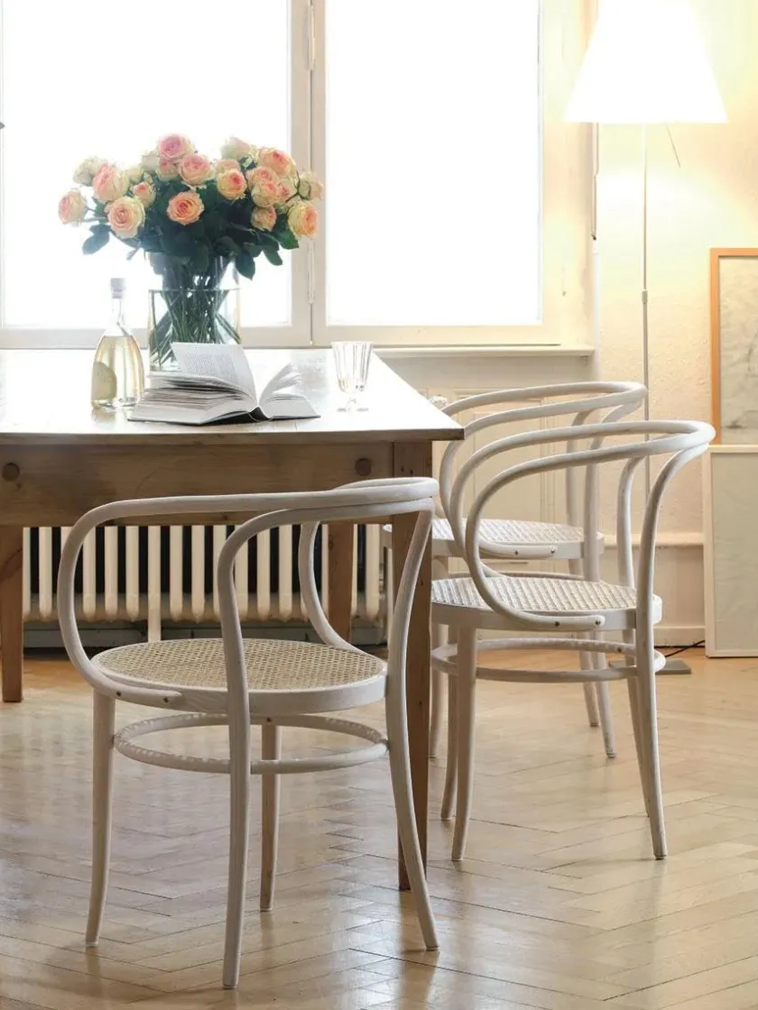 Thonet 209 Armstol, ask fra> Spisebordsstole