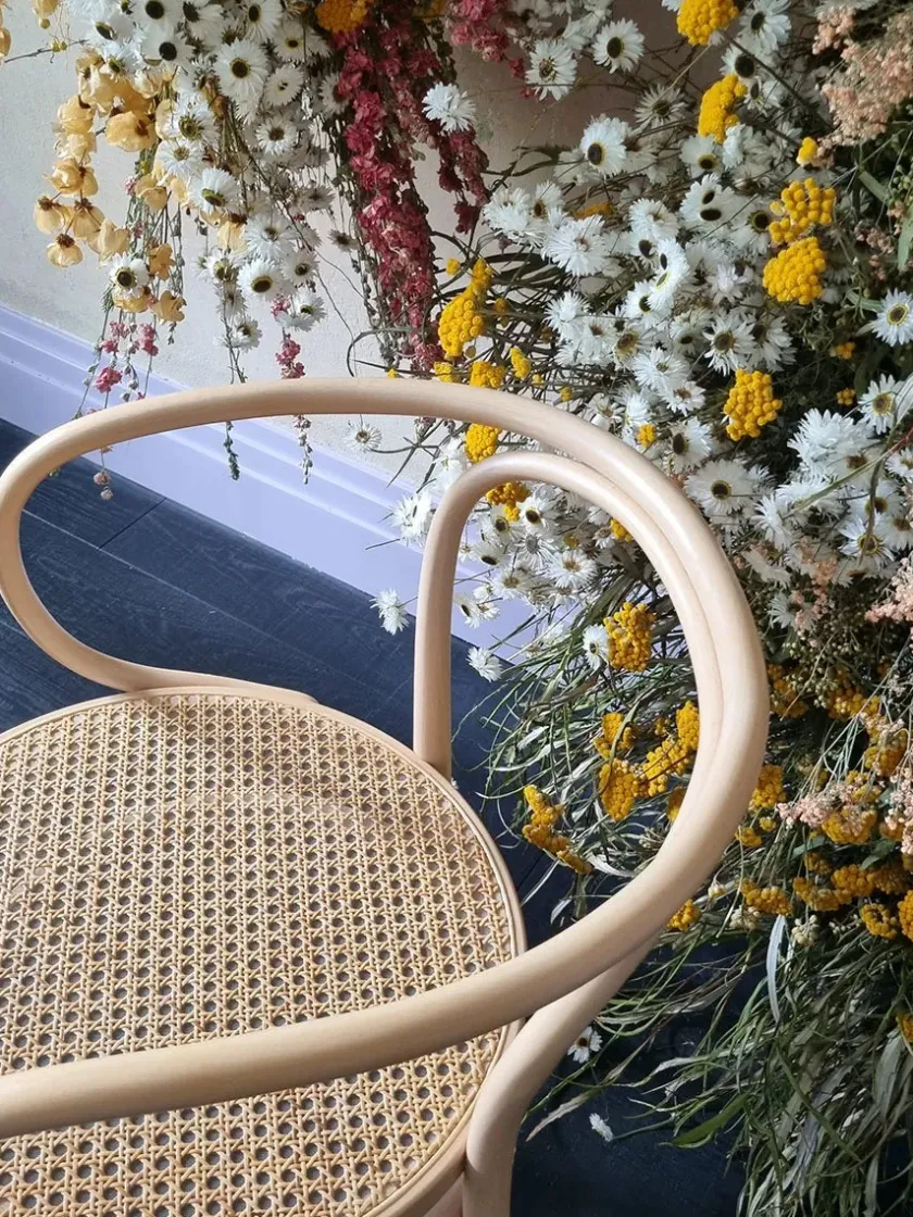 Thonet 209 Armstol, ask fra> Spisebordsstole