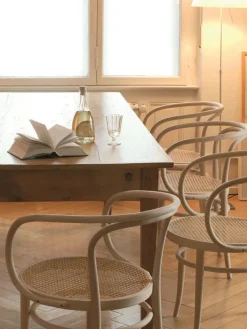 Thonet 209 Armstol, sort fra><noscript><img width=