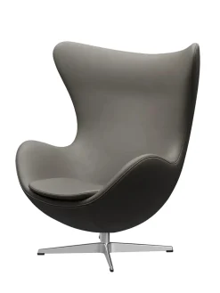 Fritz Hansen 3316 Ægget af Arne Jacobsen læder><noscript><img width=