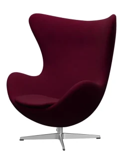 Fritz Hansen 3316 Ægget af Arne Jacobsen læder><noscript><img width=