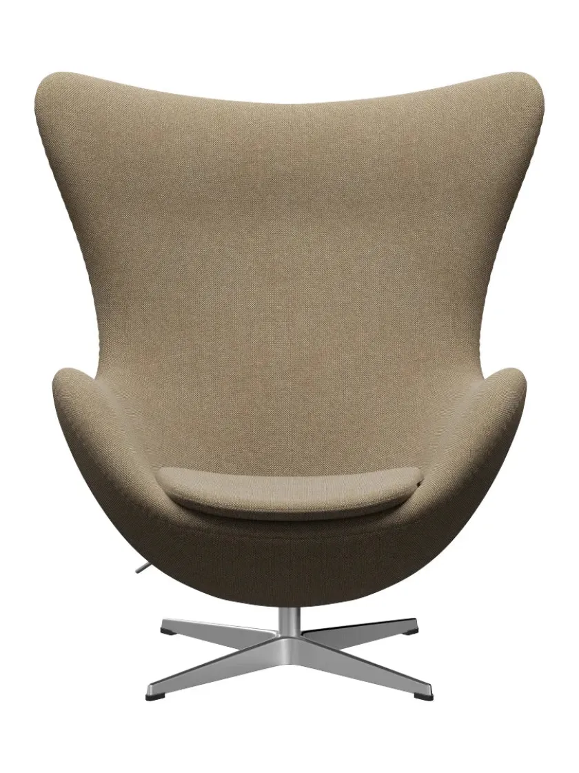 Fritz Hansen 3316 Ægget af Arne Jacobsen stofgr. 2> Loungestole|Lænestole