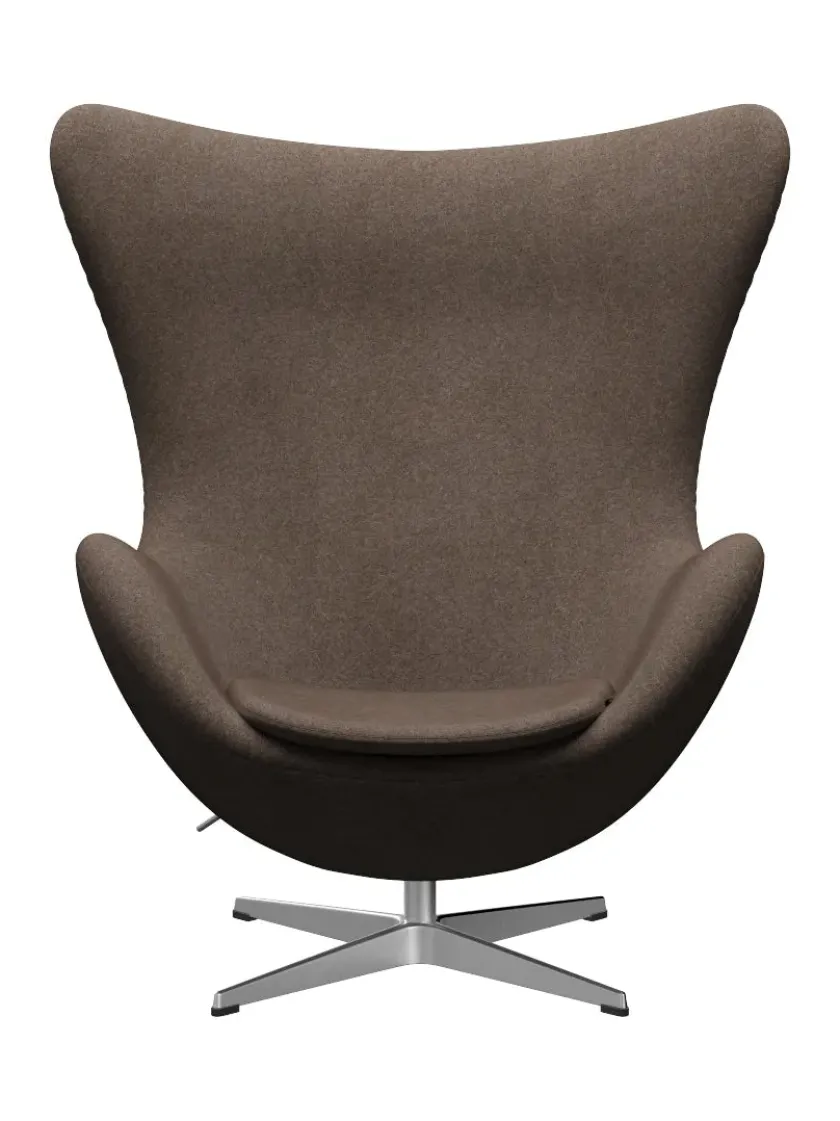 Fritz Hansen 3316 Ægget af Arne Jacobsen stofgr. 2> Loungestole|Lænestole