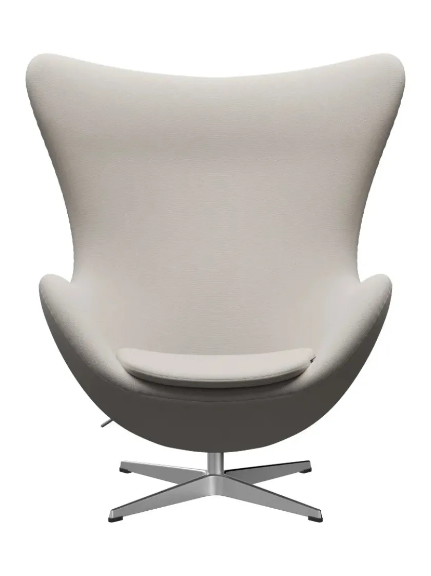 Fritz Hansen 3316 Ægget af Arne Jacobsen stofgr. 2> Loungestole|Lænestole