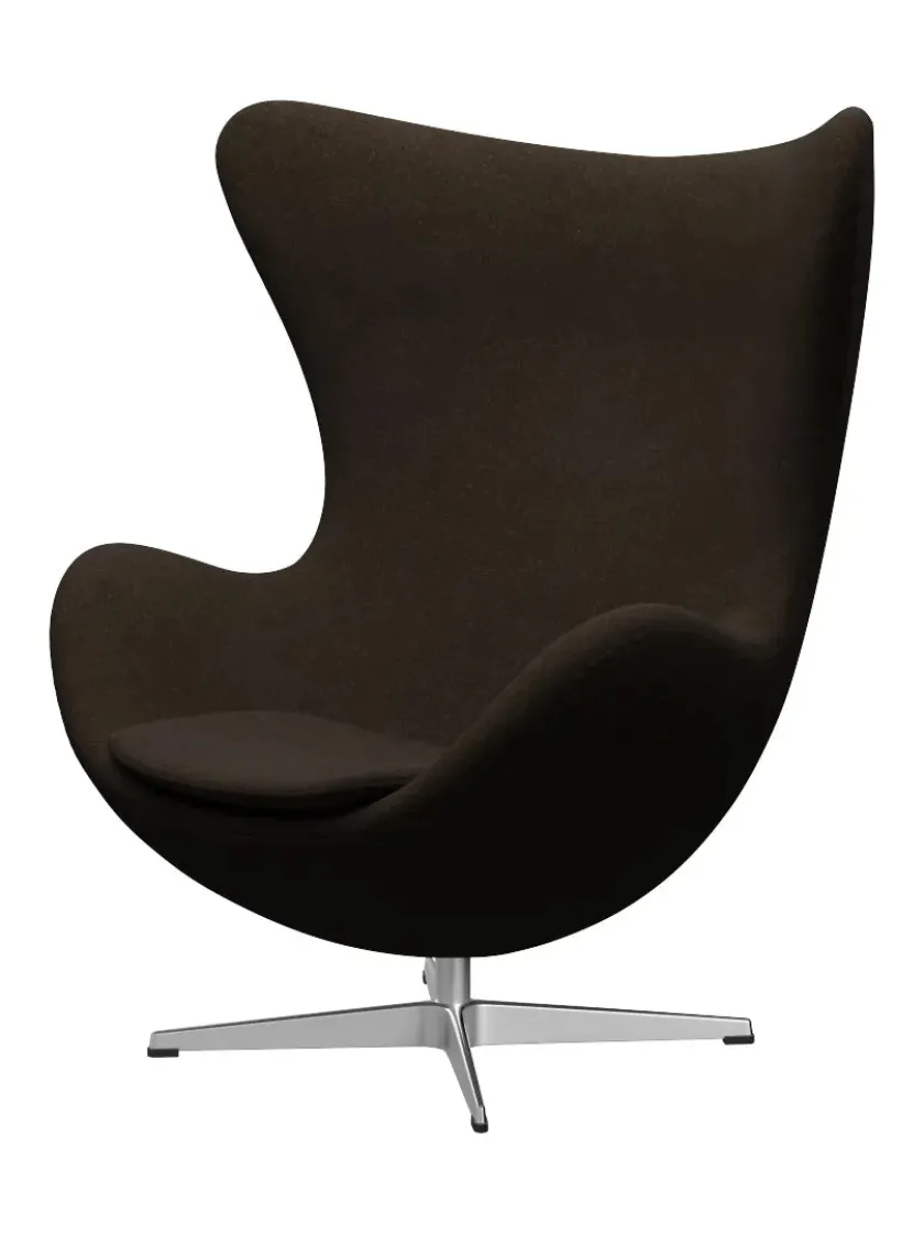 Fritz Hansen 3316 Ægget af Arne Jacobsen stofgr. 2> Loungestole|Lænestole