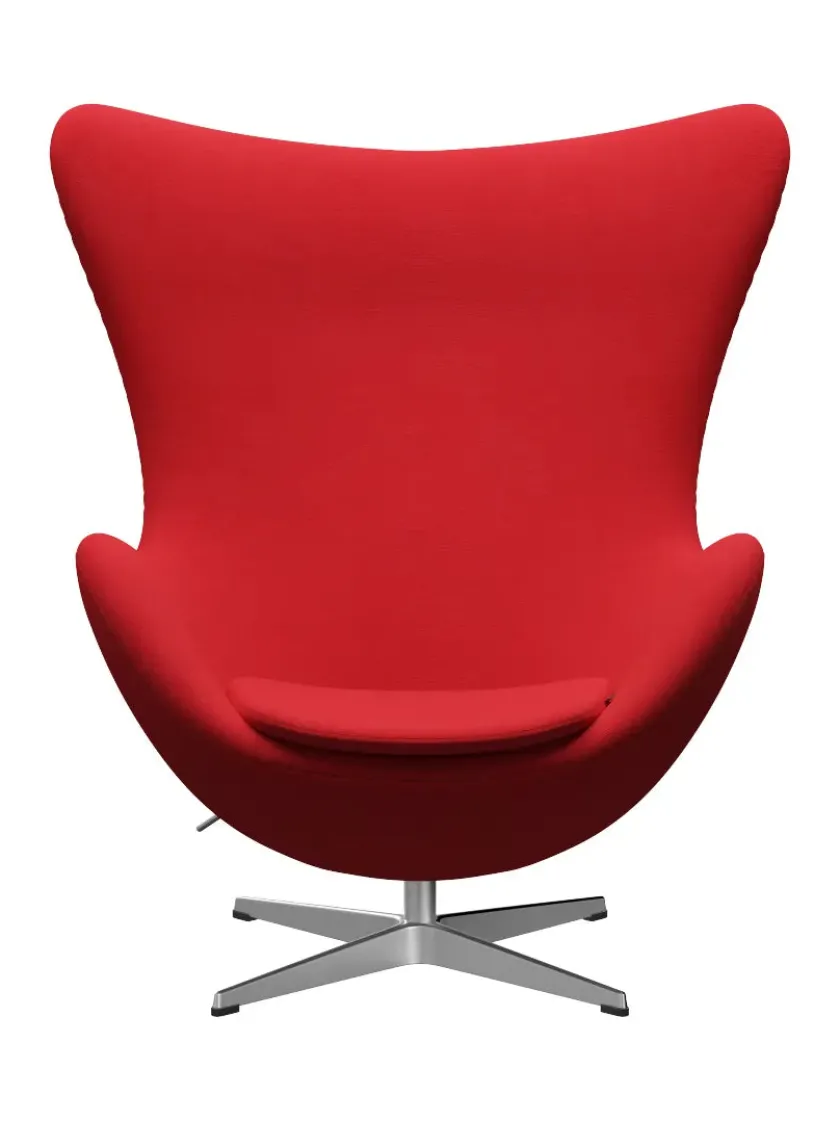 Fritz Hansen 3316 Ægget af Arne Jacobsen stofgr. 2> Loungestole|Lænestole