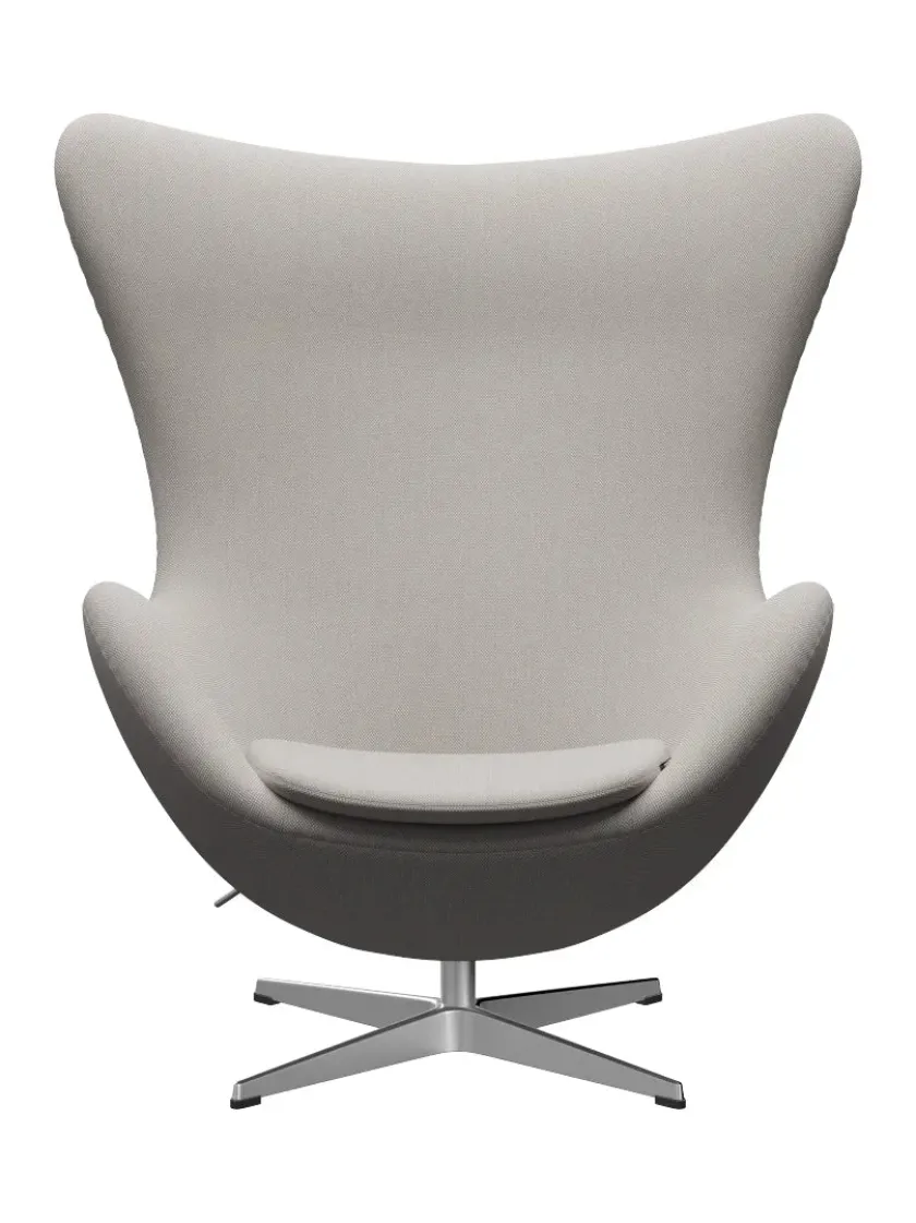 Fritz Hansen 3316 Ægget af Arne Jacobsen stofgr. 2> Loungestole|Lænestole