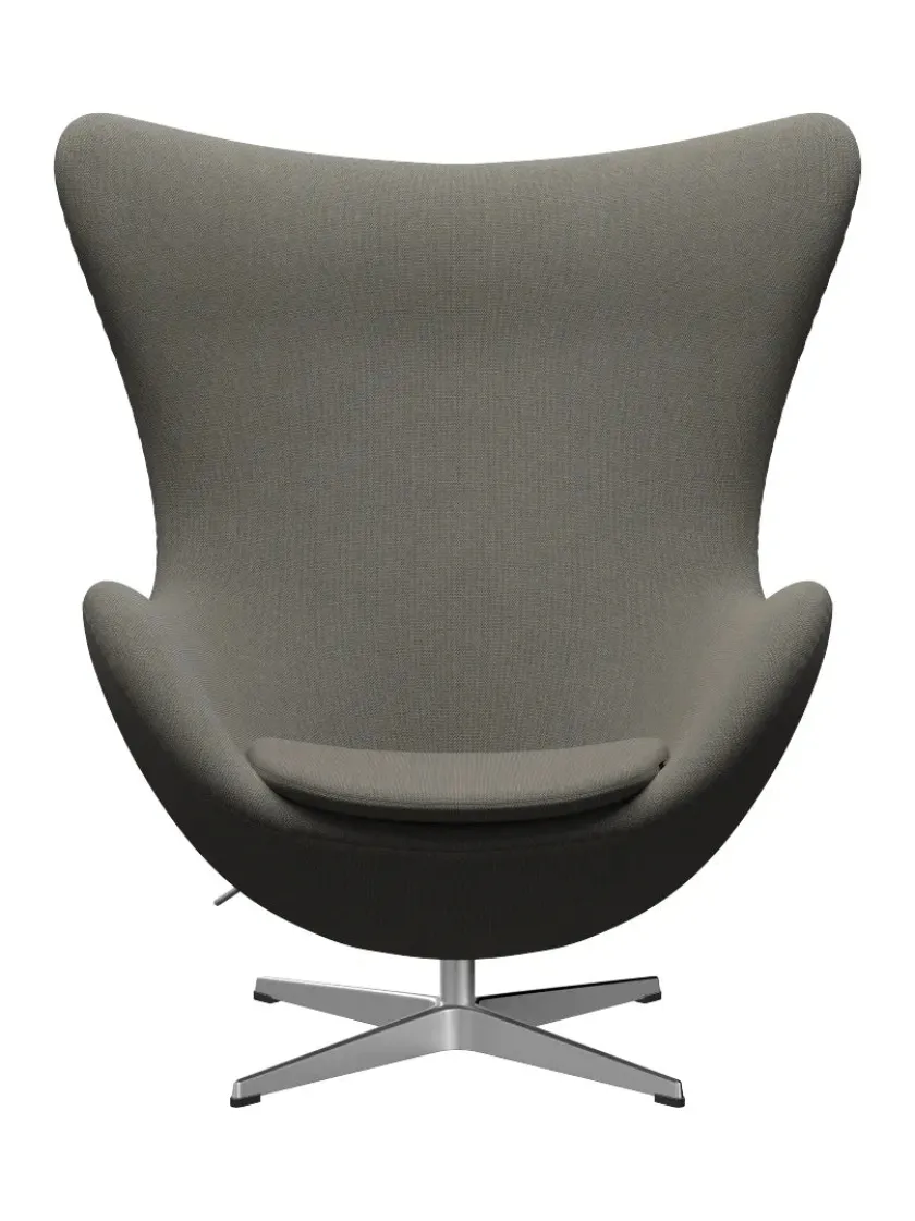 Fritz Hansen 3316 Ægget af Arne Jacobsen stofgr. 2> Loungestole|Lænestole