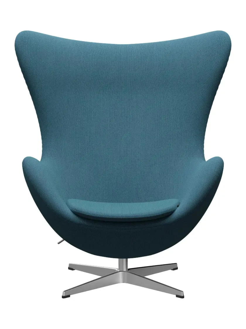 Fritz Hansen 3316 Ægget af Arne Jacobsen stofgr. 2> Loungestole|Lænestole
