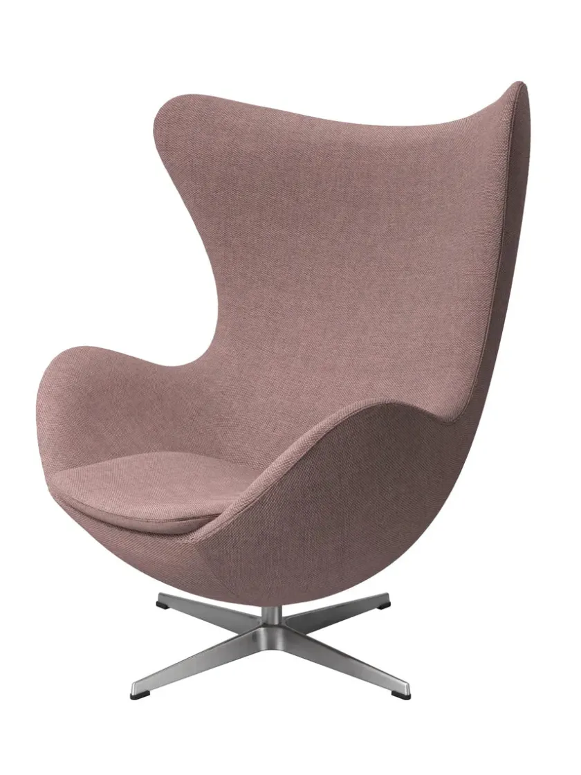 Fritz Hansen 3316 Ægget af Arne Jacobsen stofgr. 2> Loungestole|Lænestole