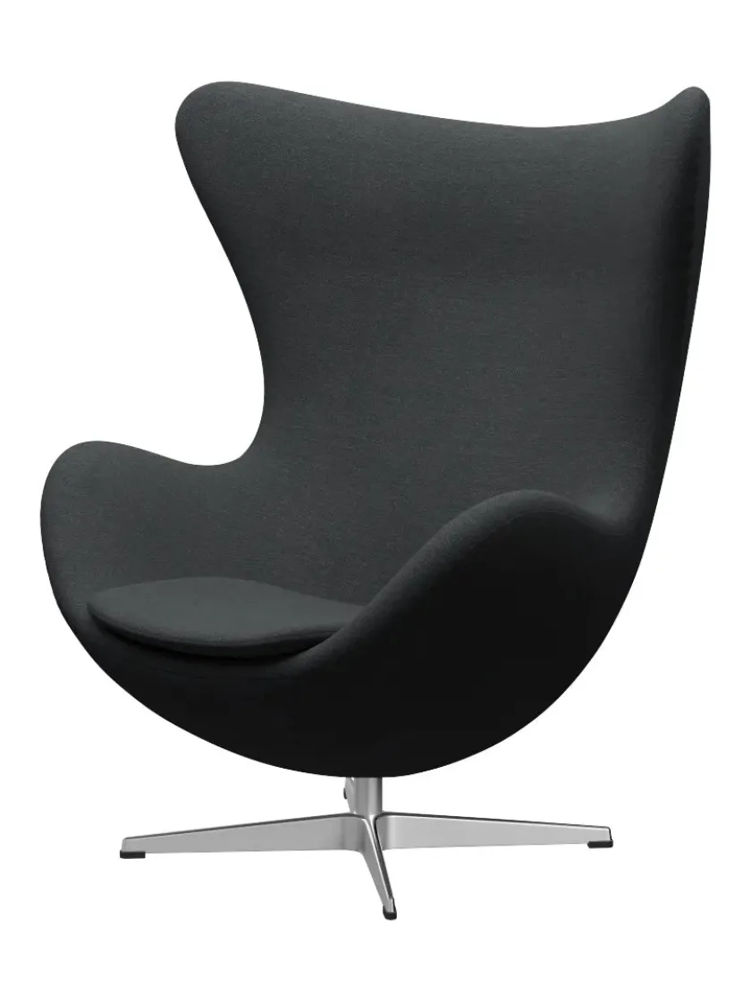 Fritz Hansen 3316 Ægget af Arne Jacobsen stofgr. 2> Loungestole|Lænestole