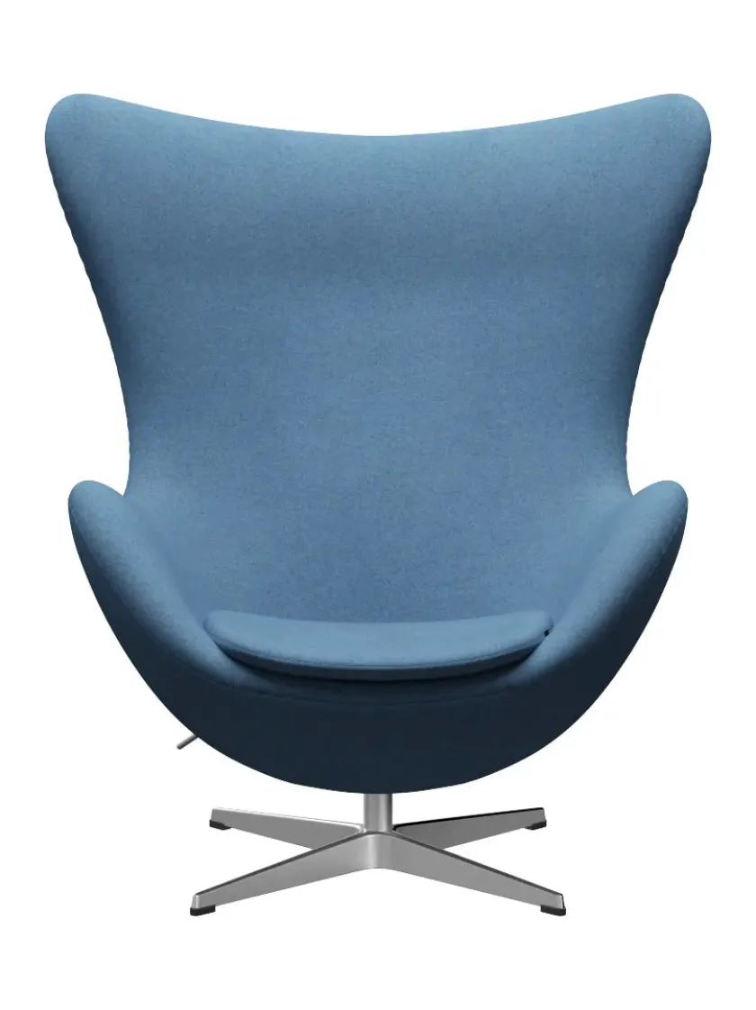 Fritz Hansen 3316 Ægget af Arne Jacobsen stofgr. 2> Loungestole|Lænestole