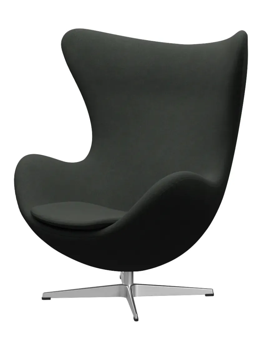 Fritz Hansen 3316 Ægget af Arne Jacobsen stofgr. 2> Loungestole|Lænestole