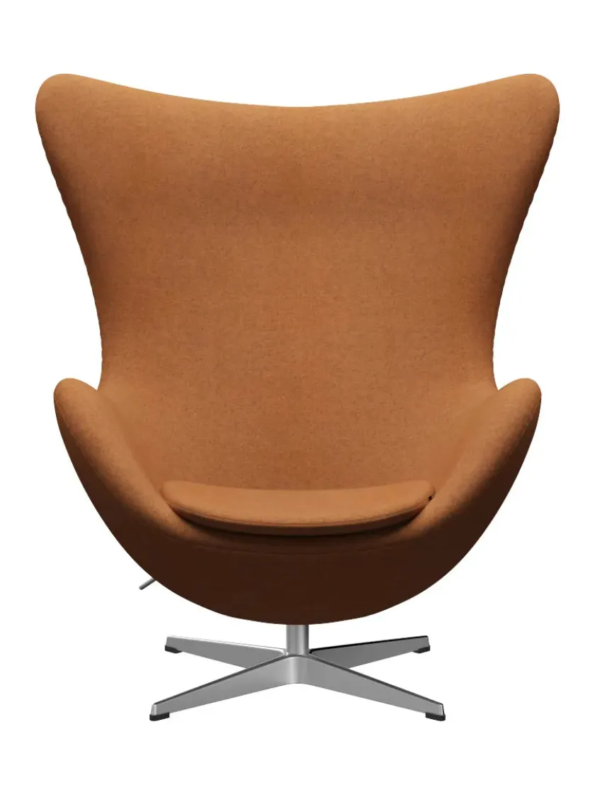 Fritz Hansen 3316 Ægget af Arne Jacobsen stofgr. 2> Loungestole|Lænestole
