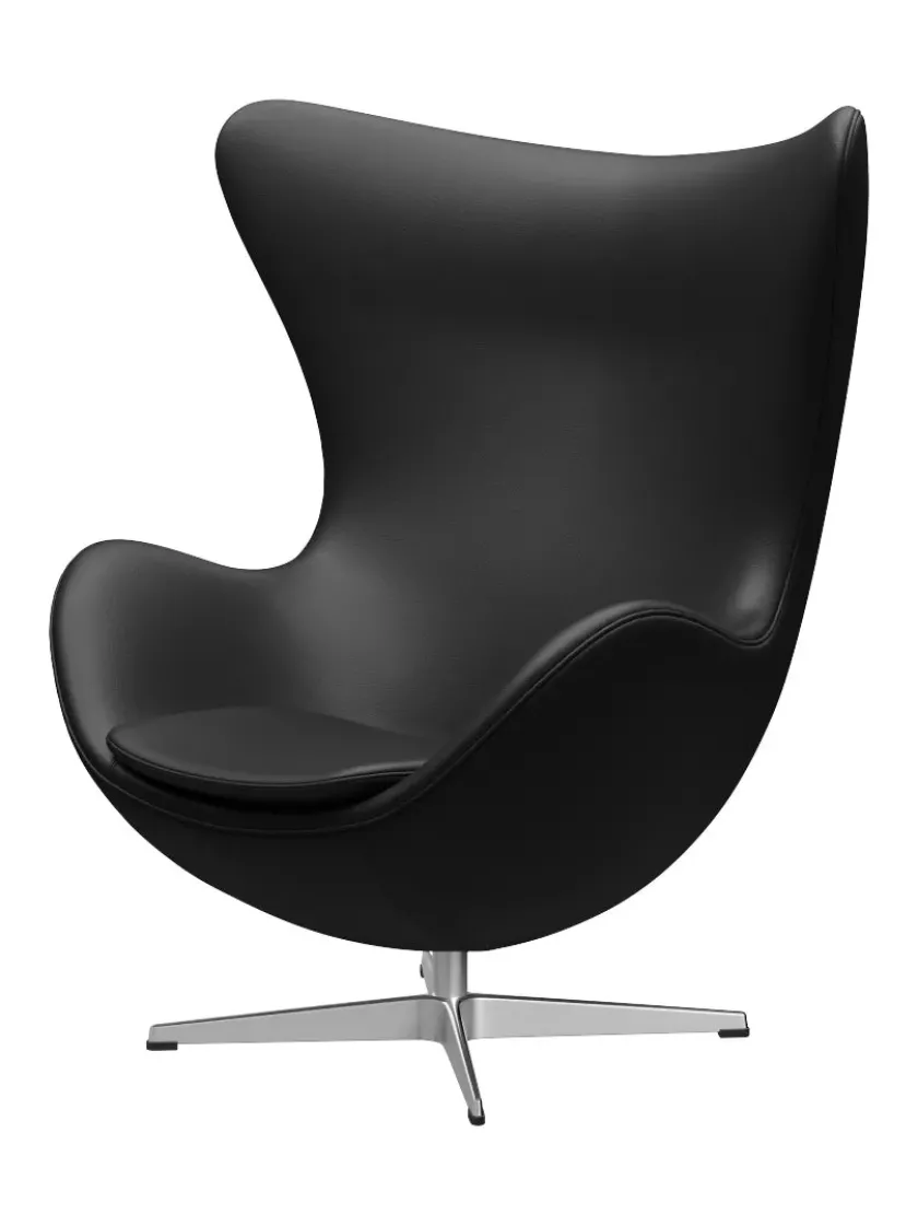 Fritz Hansen 3316 Ægget af Arne Jacobsen stofgr. 2> Loungestole|Lænestole