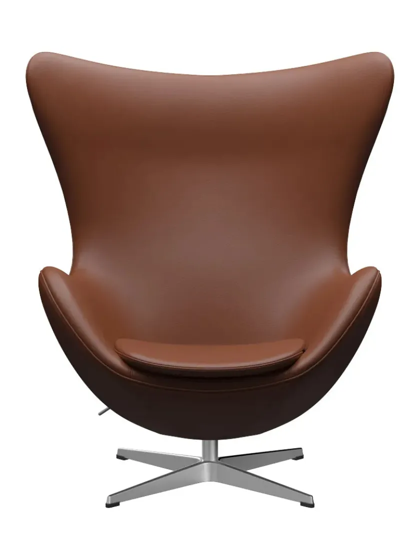 Fritz Hansen 3316 Ægget af Arne Jacobsen stofgr. 2> Loungestole|Lænestole