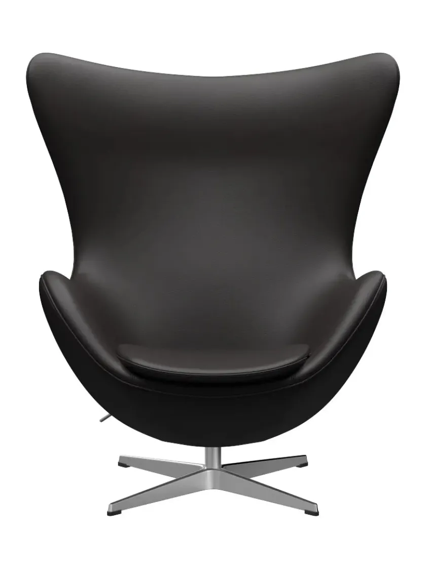 Fritz Hansen 3316 Ægget af Arne Jacobsen stofgr. 2> Loungestole|Lænestole