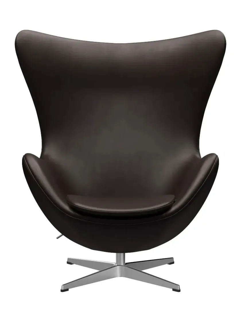 Fritz Hansen 3316 Ægget af Arne Jacobsen stofgr. 2> Loungestole|Lænestole