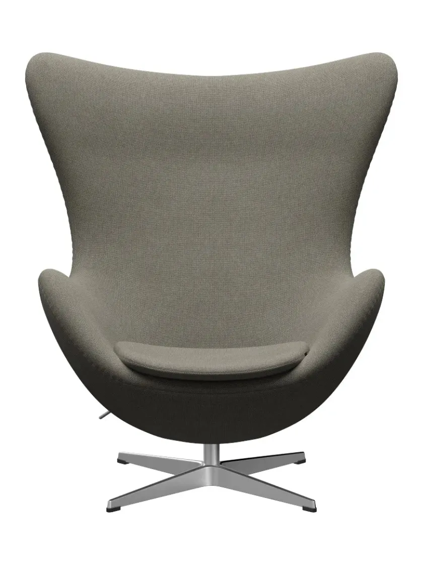 Fritz Hansen 3316 Ægget af Arne Jacobsen stofgr. 2> Loungestole|Lænestole