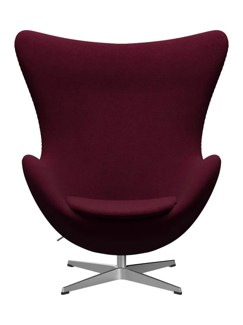 Fritz Hansen 3316 Ægget af Arne Jacobsen stofgr. 2> Loungestole|Lænestole