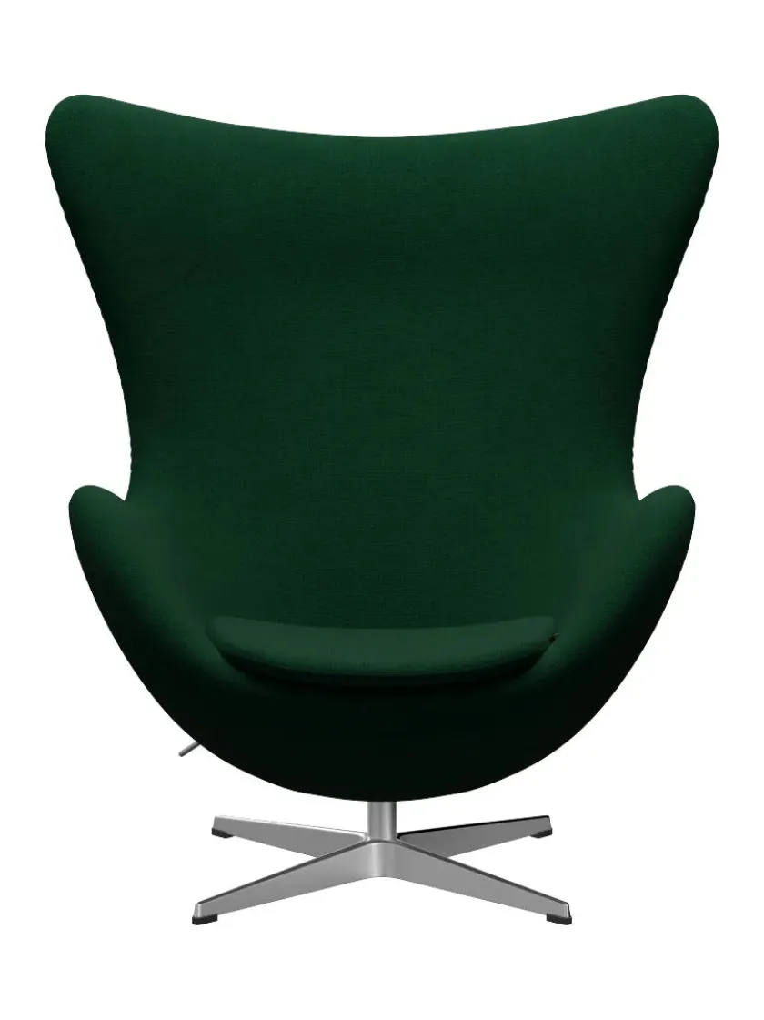 Fritz Hansen 3316 Ægget af Arne Jacobsen stofgr. 2> Loungestole|Lænestole