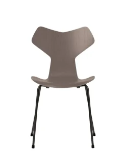 Fritz Hansen 3130 Grand Prix stol i farvet ask af Arne Jacobsen><noscript><img width=
