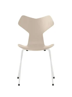 Fritz Hansen 3130 Grand Prix stol i farvet ask af Arne Jacobsen><noscript><img width=