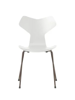 Fritz Hansen 3130 Grand Prix stol i farvet ask af Arne Jacobsen><noscript><img width=