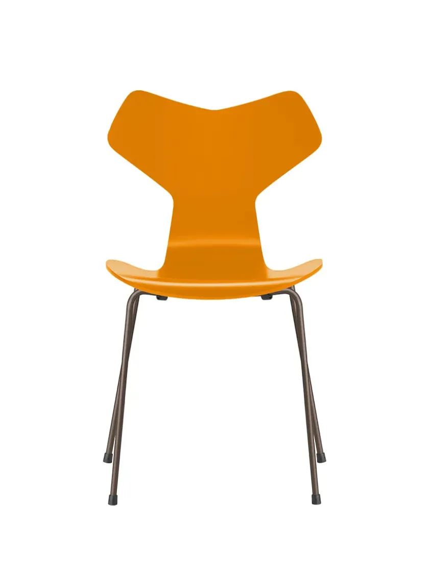 Fritz Hansen 3130 Grand Prix stol lakeret af Arne Jacobsen> Spisebordsstole