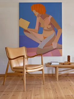 House of Finn Juhl 45 Lænestol, eg olie af Finn Juhl><noscript><img width=