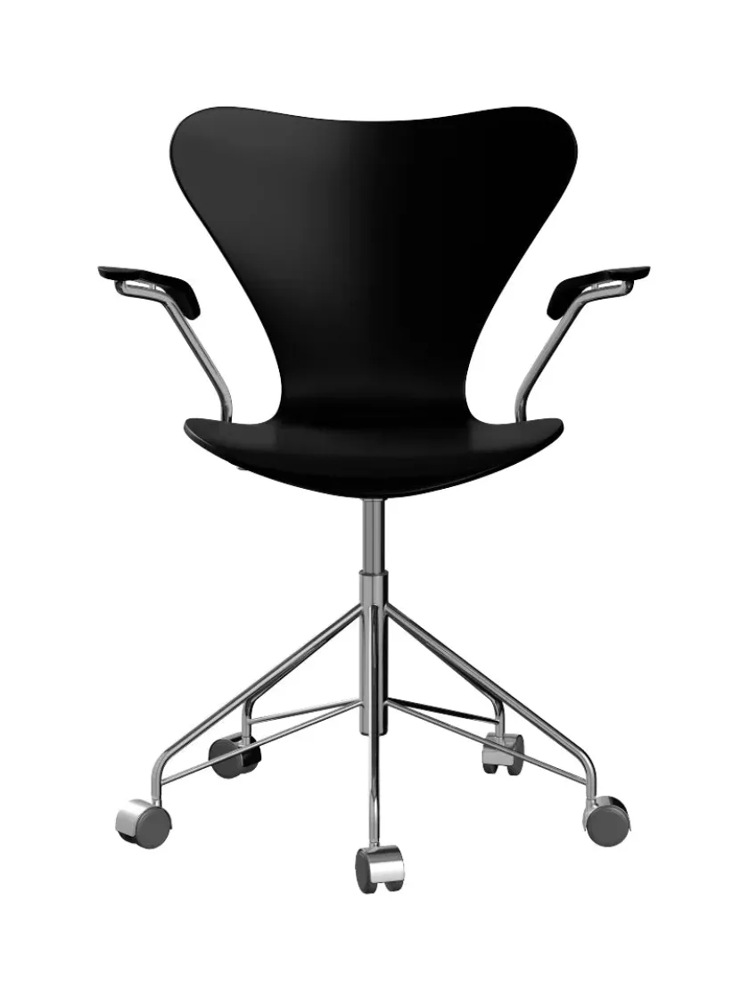 Fritz Hansen 3217 Serie 7 Kontorstol af Arne Jacobsen> Kontorstole