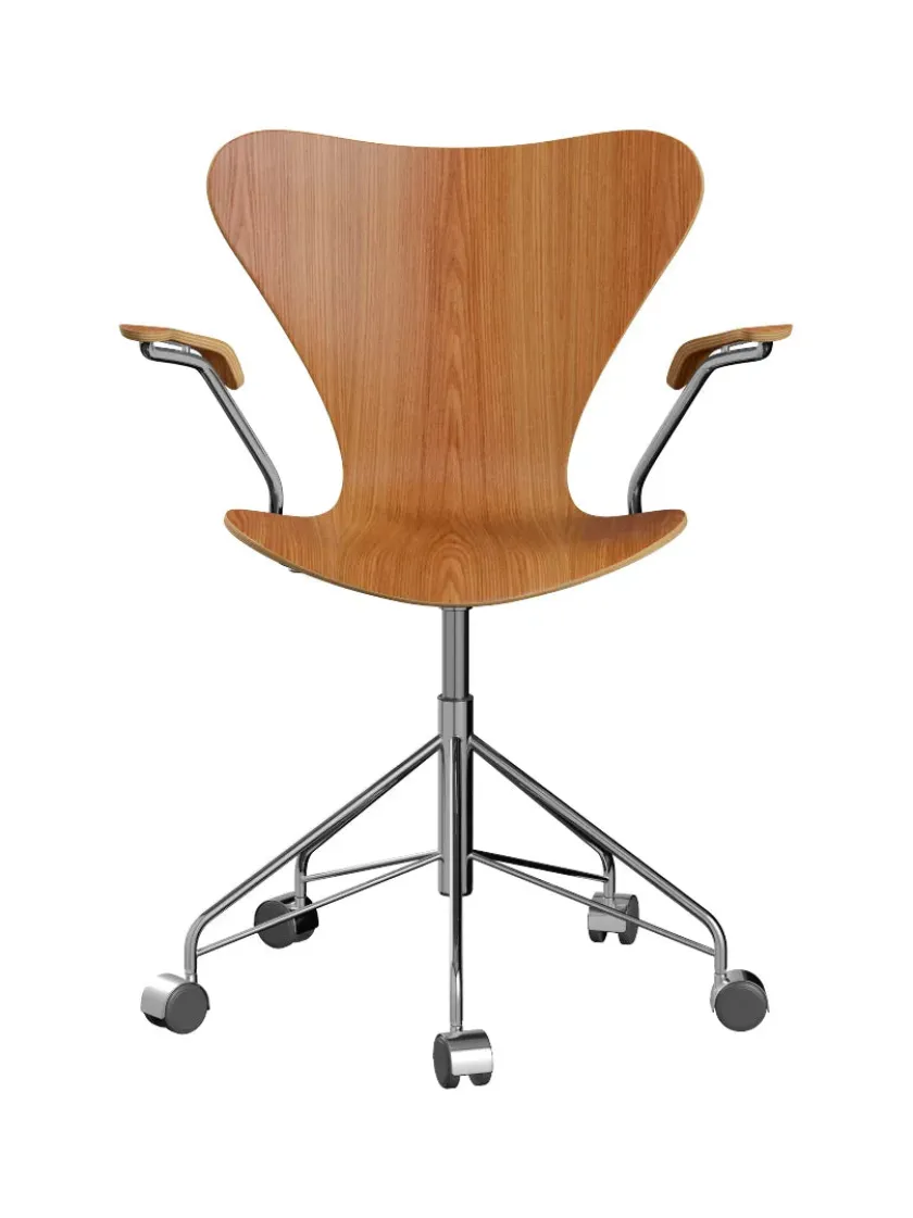 Fritz Hansen 3217 Serie 7 Kontorstol af Arne Jacobsen> Kontorstole