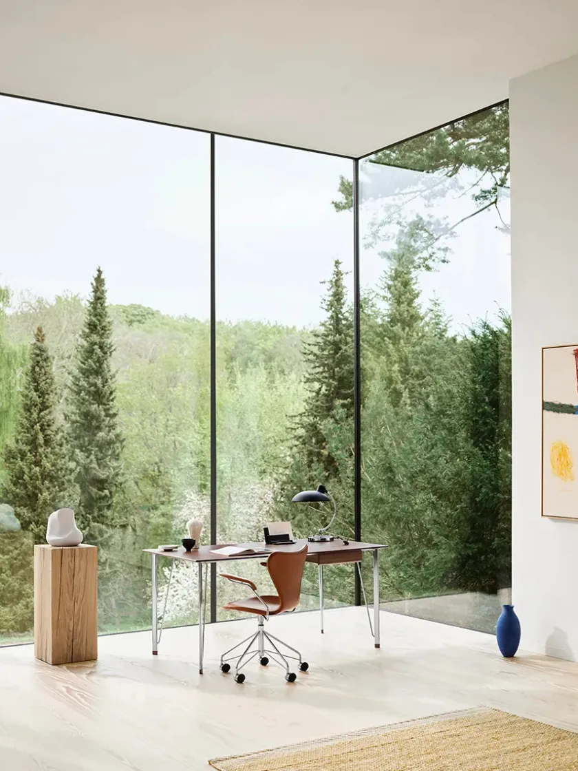 Fritz Hansen 3217 Serie 7 Kontorstol af Arne Jacobsen> Kontorstole