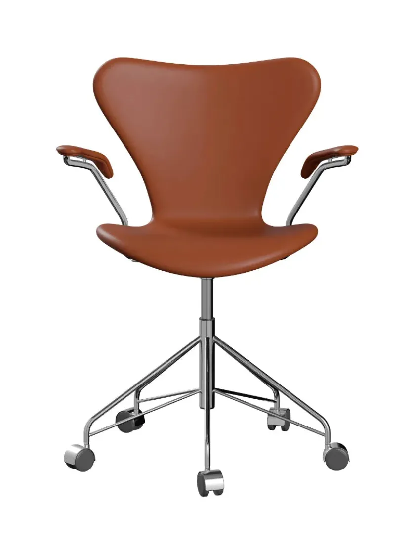 Fritz Hansen 3217 Serie 7 Kontorstol af Arne Jacobsen> Kontorstole