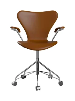 Fritz Hansen 3217 Serie 7 Kontorstol af Arne Jacobsen><noscript><img width=