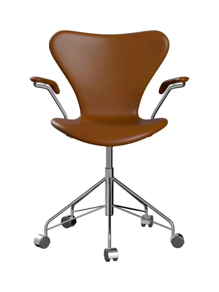 Fritz Hansen 3217 Serie 7 Kontorstol af Arne Jacobsen> Kontorstole