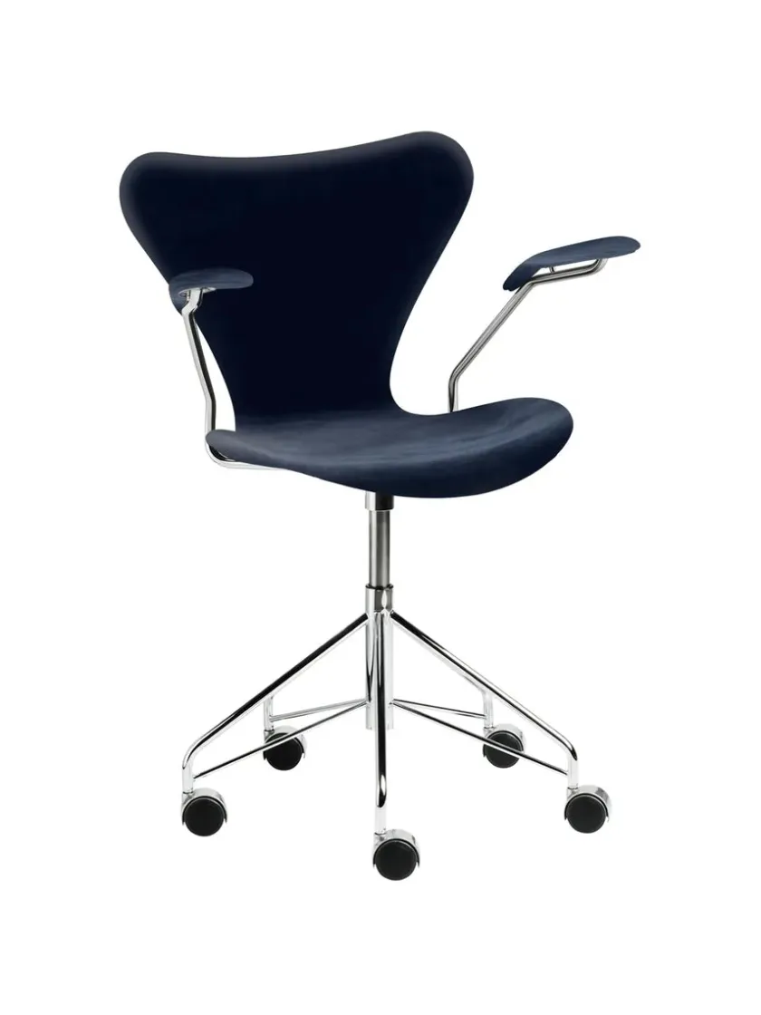 Fritz Hansen 3217 Serie 7 Kontorstol af Arne Jacobsen> Kontorstole