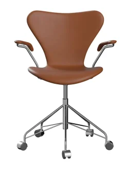 Fritz Hansen 3217 Serie 7 Kontorstol af Arne Jacobsen><noscript><img width=