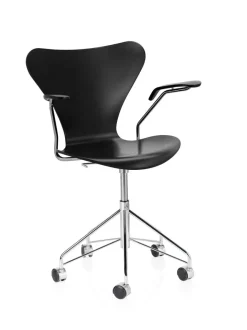 Fritz Hansen 3217 Serie 7 Kontorstol af Arne Jacobsen><noscript><img width=