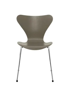 Fritz Hansen 3107 Serie 7 stol i farvet ask af Arne Jacobsen><noscript><img width=