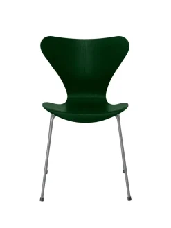 Fritz Hansen 3107 Serie 7 stol i farvet ask af Arne Jacobsen><noscript><img width=