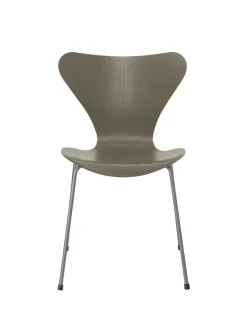 Fritz Hansen 3107 Serie 7 stol i farvet ask af Arne Jacobsen><noscript><img width=