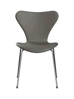 Fritz Hansen 3107 stol, fuldpolstret Essential læder valnød/sort stel af Arne Jacobsen><noscript><img width=
