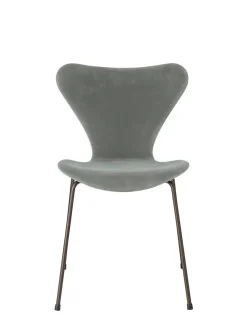 Fritz Hansen 3107 Stol, fuldpolstret velour af Arne Jacobsen><noscript><img width=