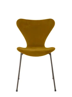 Fritz Hansen 3107 Stol, fuldpolstret velour af Arne Jacobsen><noscript><img width=