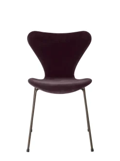Fritz Hansen 3107 Stol, fuldpolstret velour af Arne Jacobsen><noscript><img width=